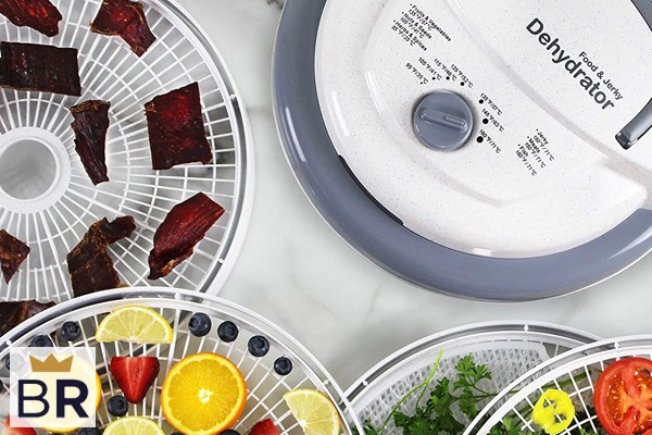 Food Dehydrator, Dehydrator with Large Drying Space, 360° Circulating Hot  Air Efficient Drying, Digital Adjustable Timer and Temperature Control,  Dehydrators for Food and Jerky, Suitable for Fruits, Vegetable, Meats & Dog  Treats
