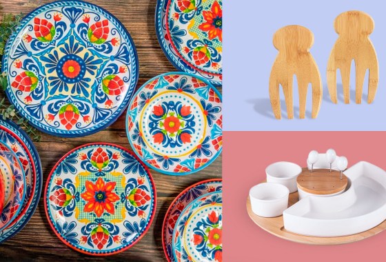 Durable, stylish tableware perfect for outdoor dinners