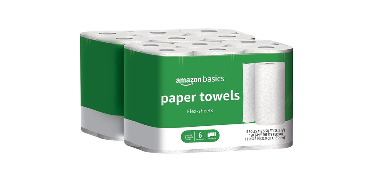 Amazon Basics 2-Ply Paper Towels