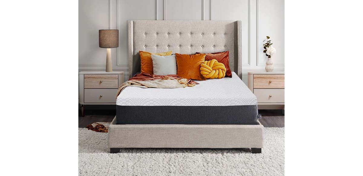 Sealy Cool 12in Medium Memory Foam Mattress with CopperChill Technology