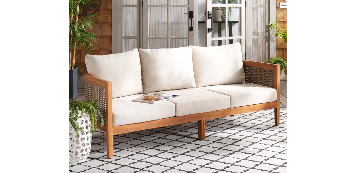 Winston Porter Daun 3 Seater Patio Sofa