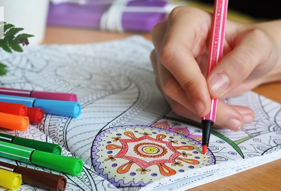 Best large coloring books for adults