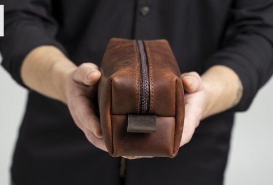 Best leather Dopp kit