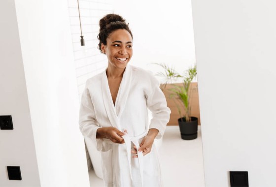Best white bathrobe