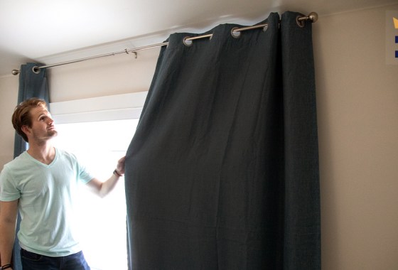 Best navy blue curtain