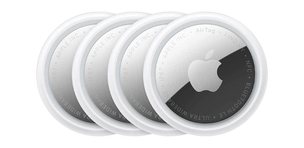 Apple AirTag 2nd Gen, 4-Pack