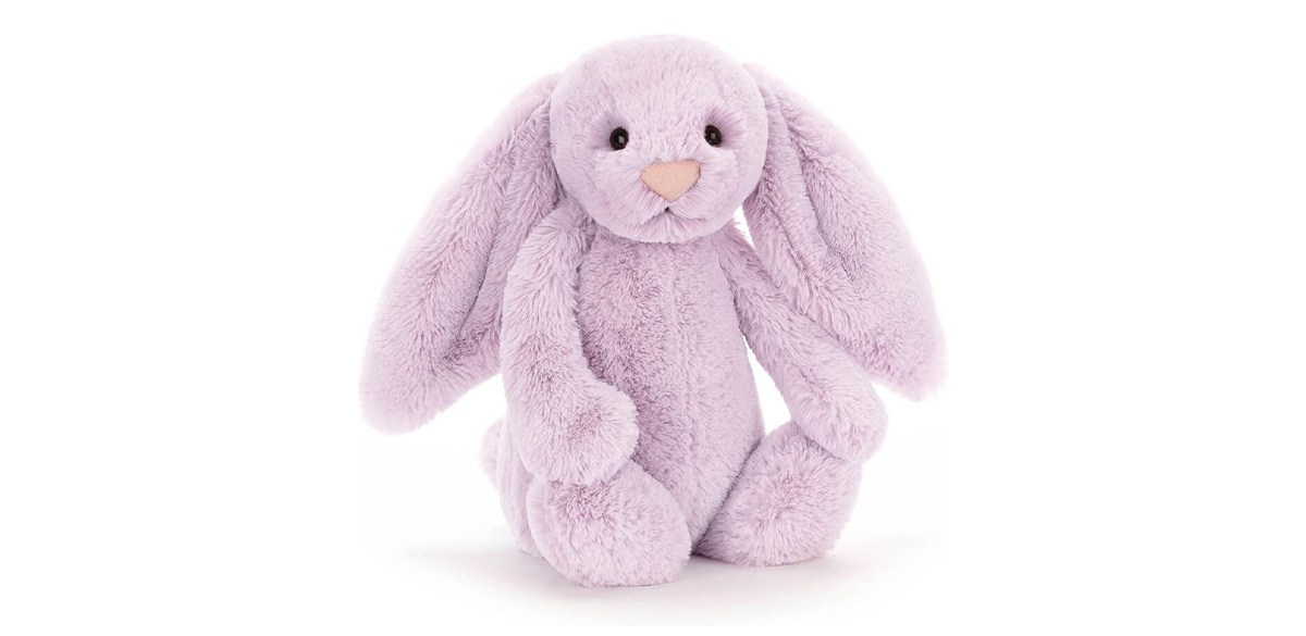 Jellycat Bashful Lilac Bunny Stuffed Animal
