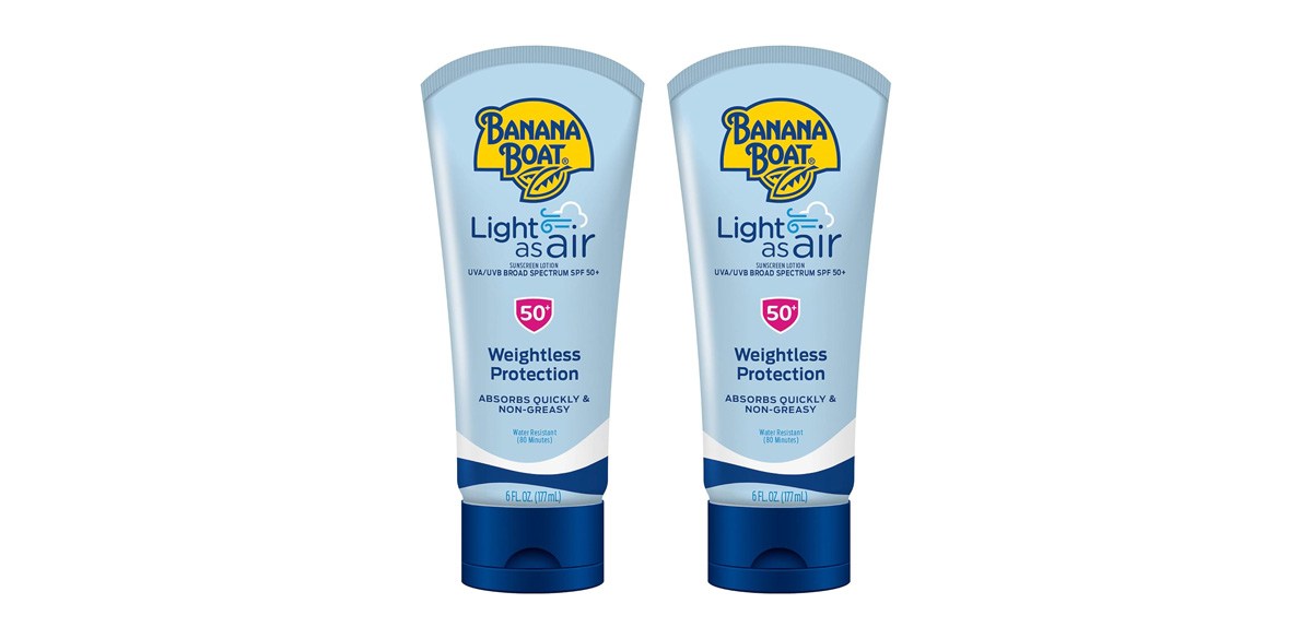 Banana Boat Light As Air Sunscreen Lotion