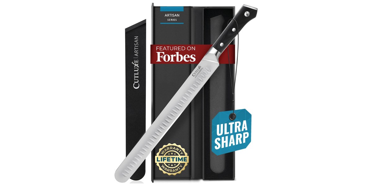 Cutluxe 12-inch Carving &amp; Slicing Knife
