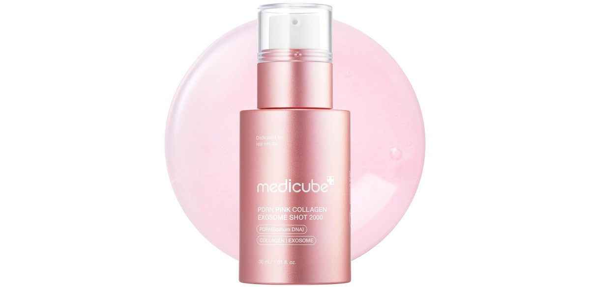 medicube PDRN Pink Collagen Exosome Shot Serum