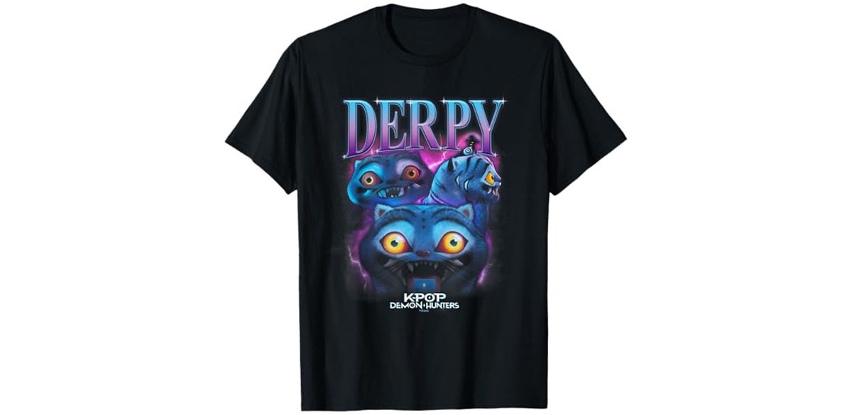 KPop Demon Hunters Derpy Heartthrob Officially Licensed T-Shirt