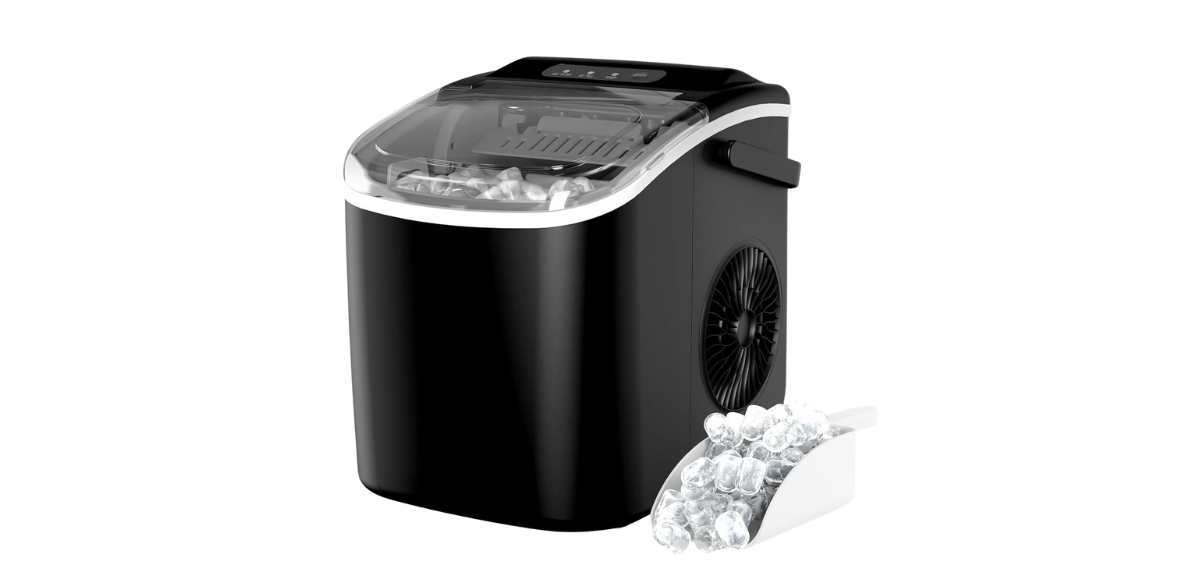 HealSmart Ice Maker for Countertop, 9 Ice Cubes Ready in 6 Mins, 26lbs Ice-24Hrs HealSmart Ice Maker for Countertop, 9 Ice Cubes Ready in 6 Mins, 26lbs Ice-24Hrs