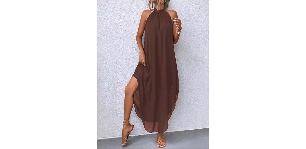 Verdusa Women's Fall Formal Wedding Guest Dress