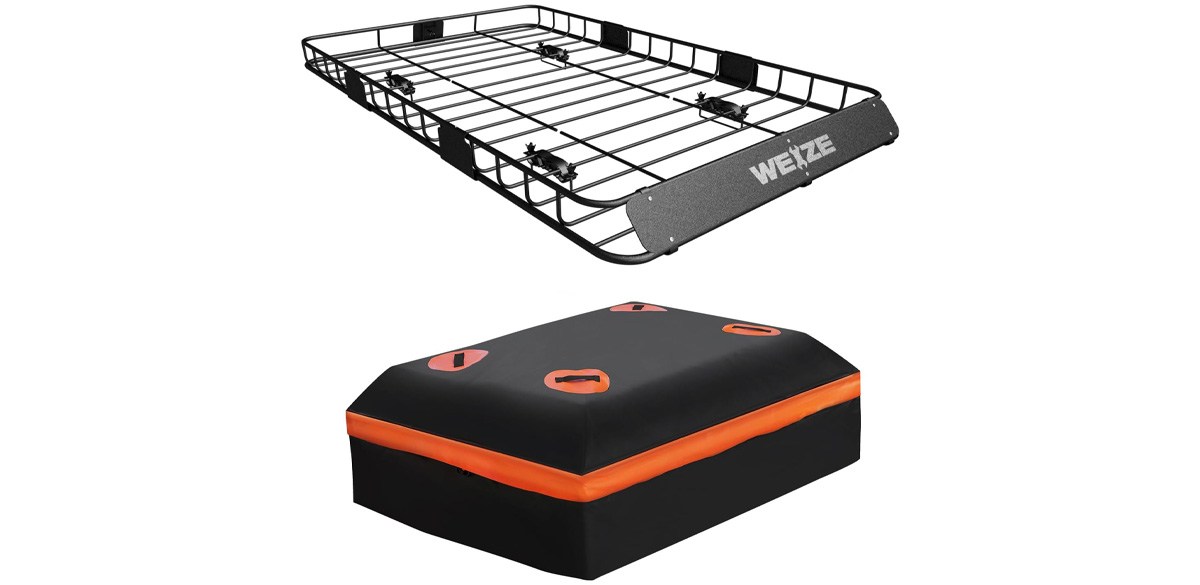 WEIZE 54 x 34 Heavy-Duty Roof Rack