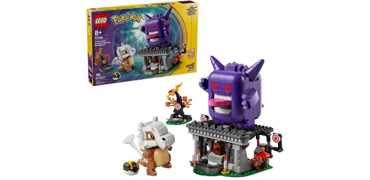 LEGO Pokémon SMART Play_Cubone and Gengar's Spooky Showdown