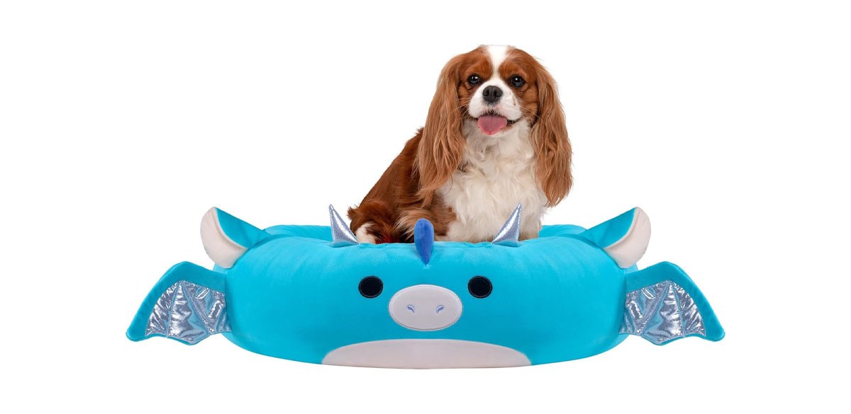 Squishmallows Original 24-Inch Tatiana The Dragon Pet Bed