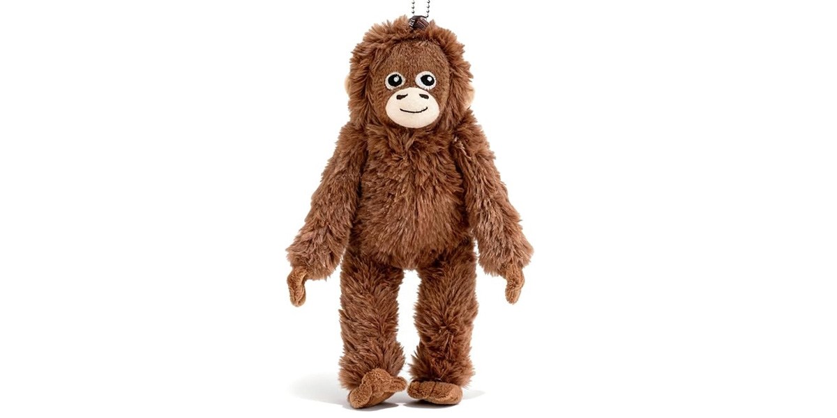 72ore Cute Plush Monkey Keychain