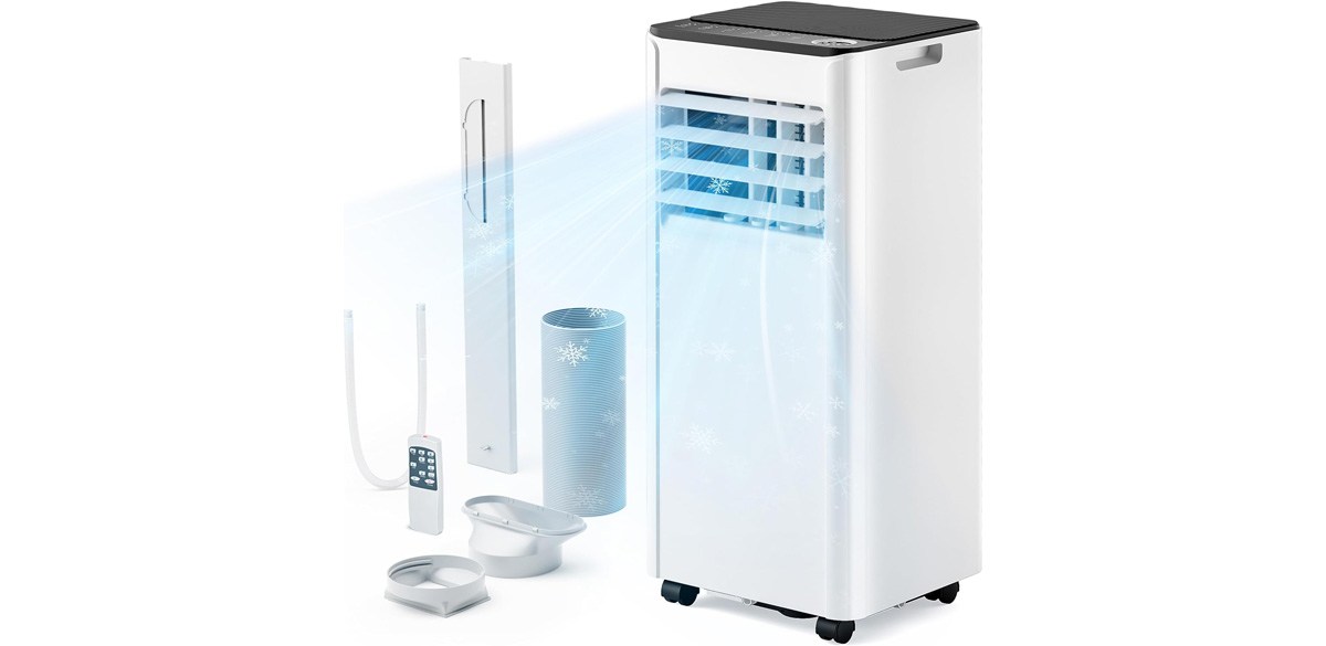 EUHOMY 8,000 BTU Portable Air Conditioner