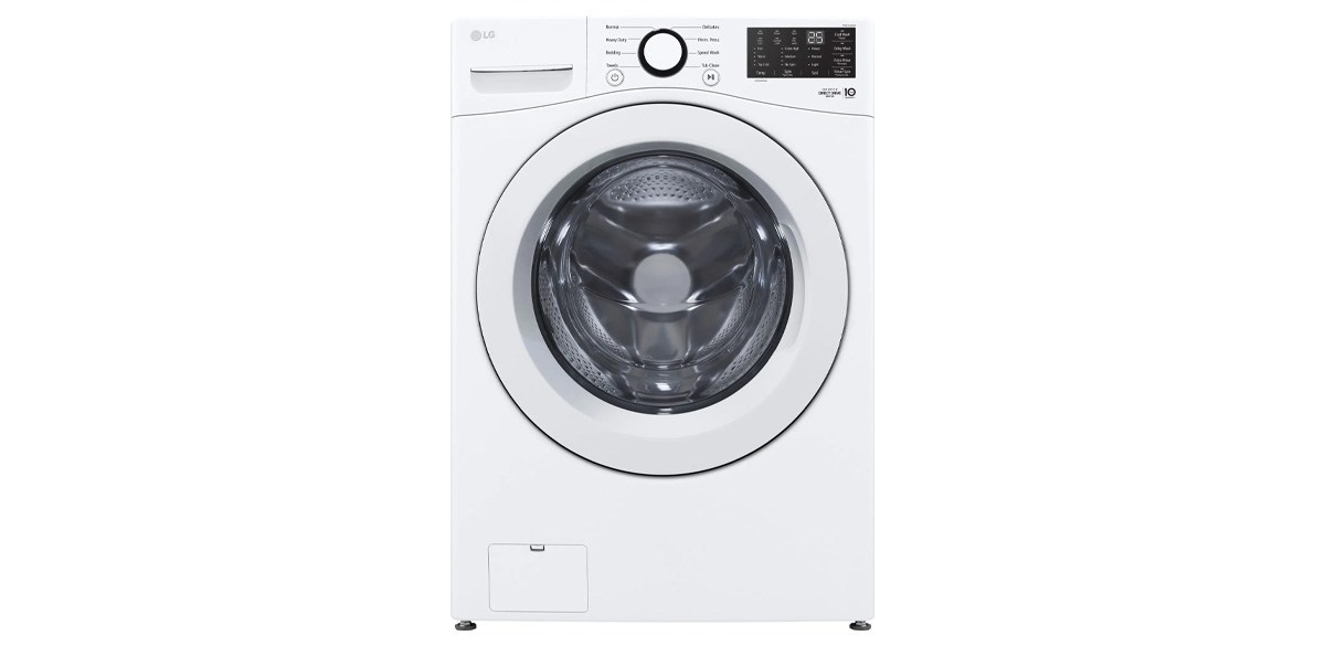 LG - 5.0 Cu. Ft. High-Efficiency Front Load Washer with 6Motion Technology