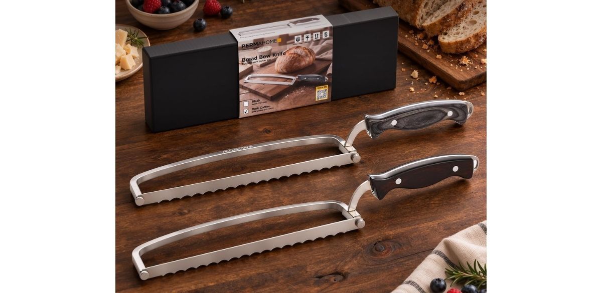 PERMAHOME Bread Knife for Homemade Bread &amp; Sourdough