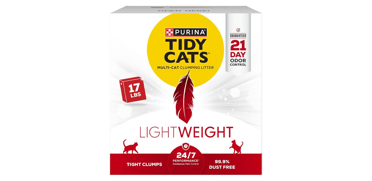 Purina Tidy Cats LightWeight, Low Dust, Clumping Cat Litter