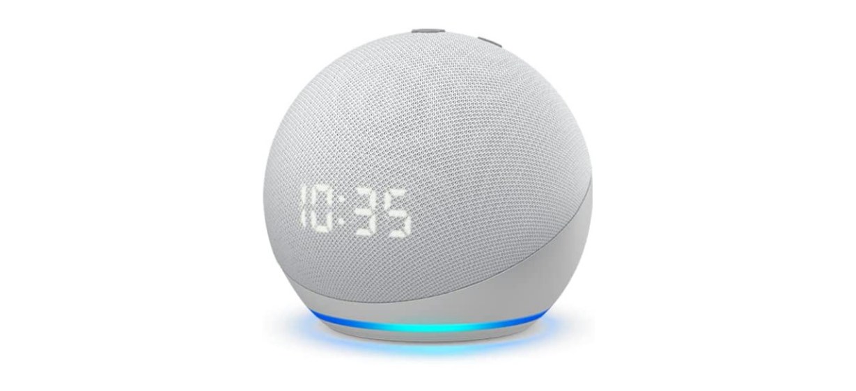 Amazon Echo Dot With Clock