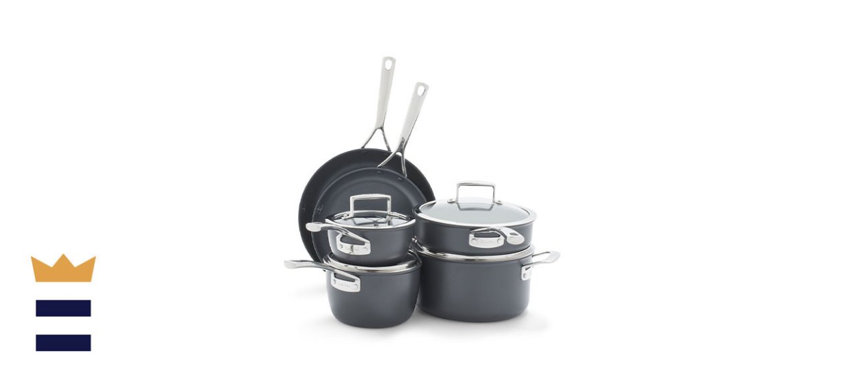 Anodized Nonstick 10-piece Cookware Set