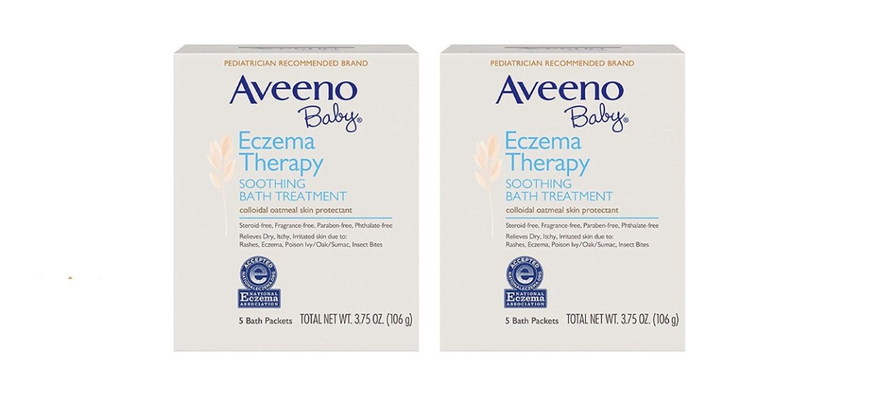 Aveeno Baby Eczema Therapy Soothing Bath Packs