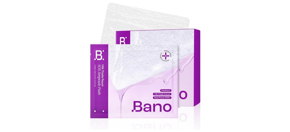 Bano Milk Thistle Repair SOS Ampoule Pads for Face