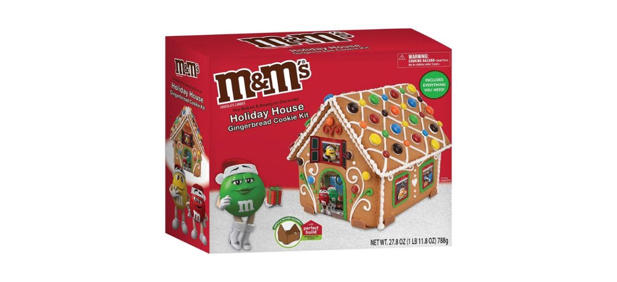 Best Brand Castle MMs Holiday House Gingerbread Cookie Kit