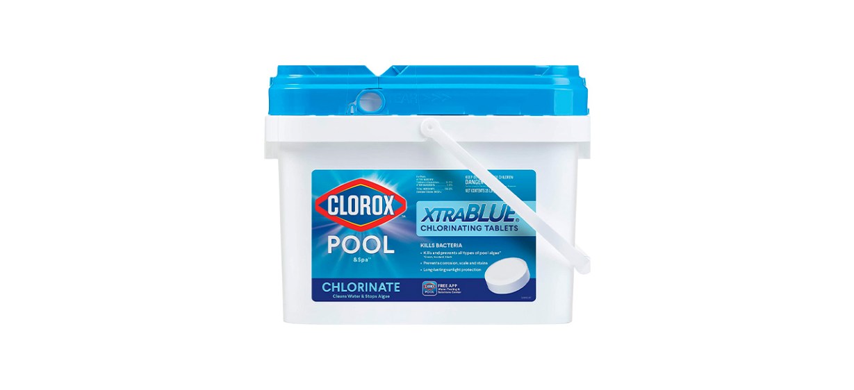 Best Clorox Pool &amp; Spa XtraBlue Long Lasting Chlorinating Tablets