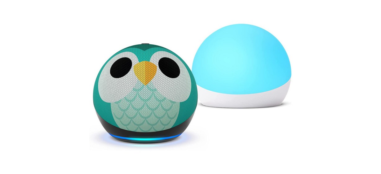 Best Echo Dot (5th Gen) Kids Owl with Echo Glow