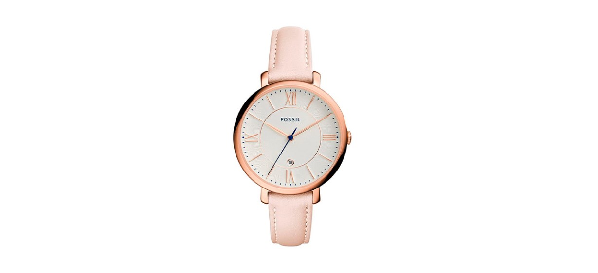 Best Fossil Women's Jacqueline Quartz Leather Watch