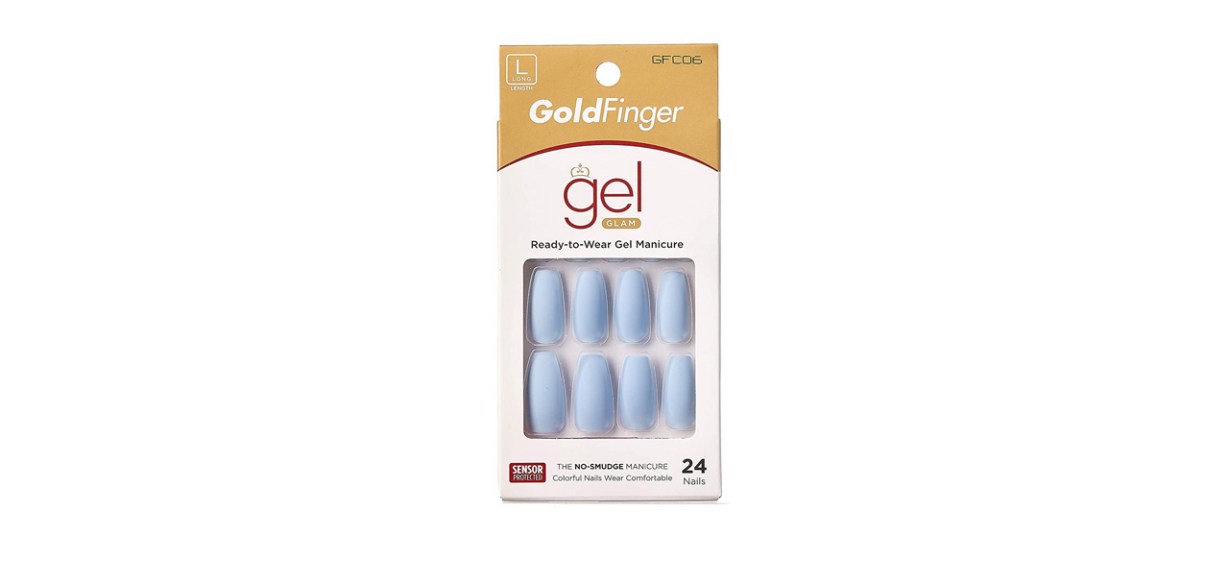 Best Kiss Gold Finger Full Cover Nails Best Kiss Gold Finger Full Cover Nails