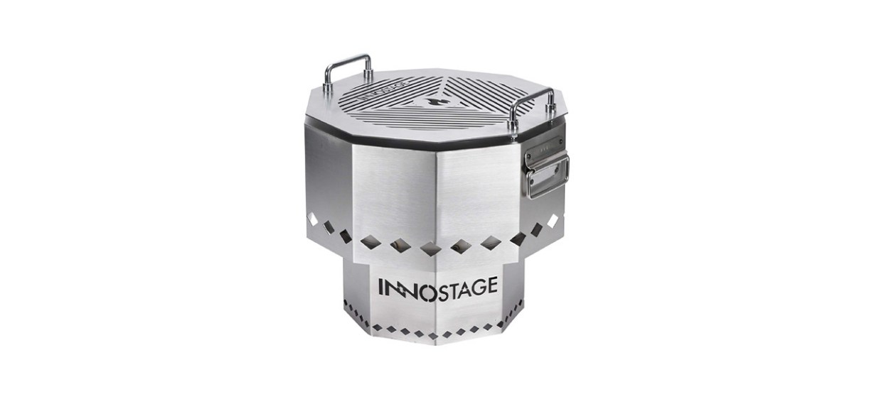 Best Inno Stage Smokeless Fire Pit With Grill