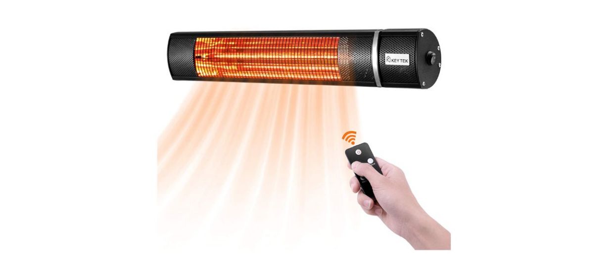 Best Key Tek Wall-Mounted Patio Heater
