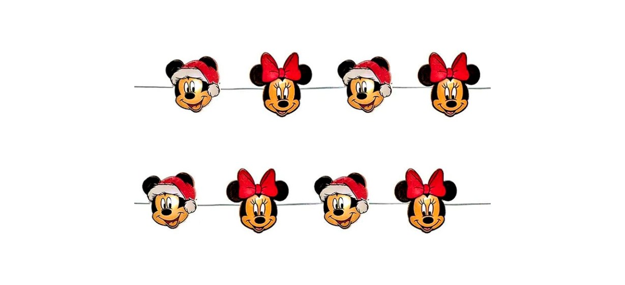Best Kurt Adler 20-Piece Mickey And Minnie Fairy Lights 