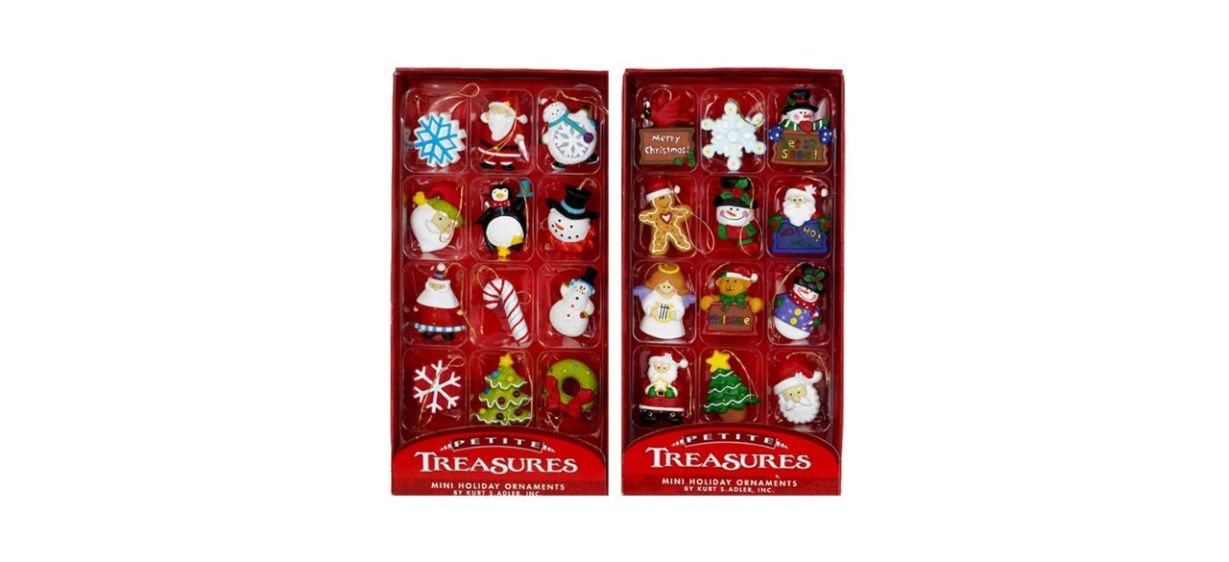 Best Kurt Adler Petite Treasures Miniature Ornaments