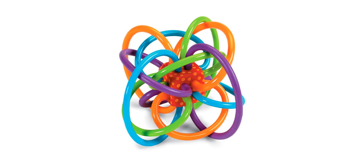 Best Manhattan Toy Winkel Rattle &amp; Sensory Teether Toy