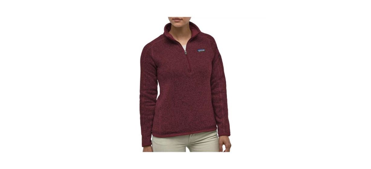 Best Patagonia Women Better Sweater Quarter-zip Fleece Jacket