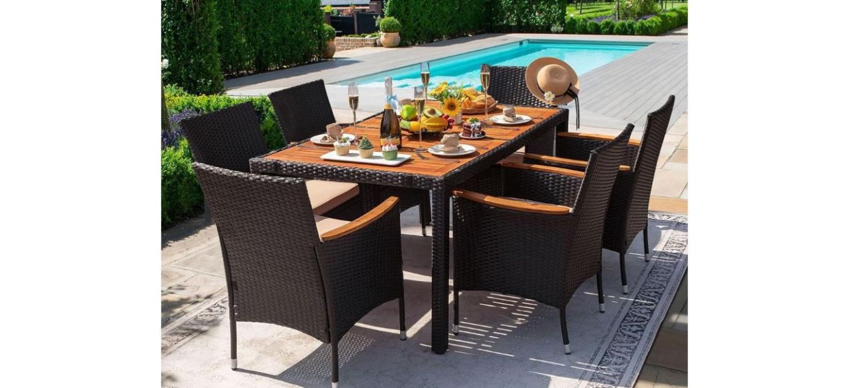 Devoko Outdoor Patio Dining Set