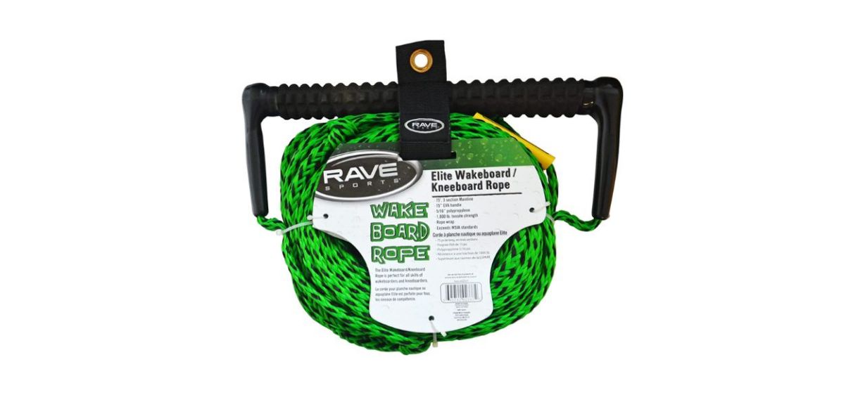 Best Rave Sports Elite Wakeboard Kneeboard Rope