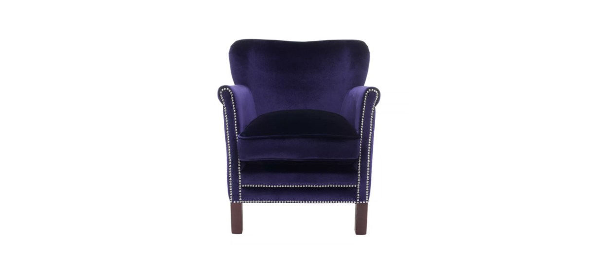 Best Safavieh Jenny Royal Blue Armchair