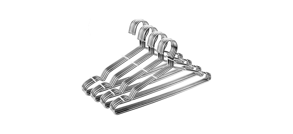Best Seropy Heavy-Duty Stainless Steel Hangers