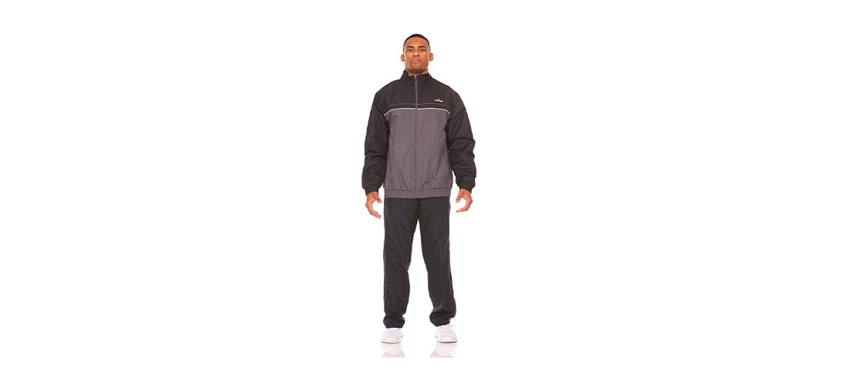 Best Spalding Men's Performance Woven Tracksuit Set