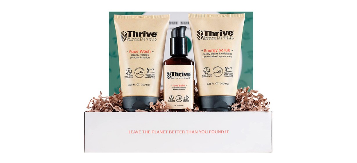 Best Thrive Natural Deep Clean Skin Care Gift Basket