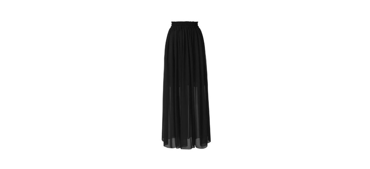 Best Topdress Womens Long Beach Skirt