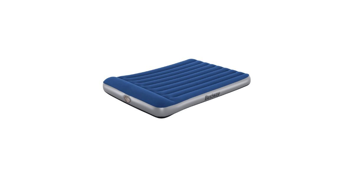 Bestway SleepSupport Queen Air Mattress 12'' with Built-in AC Pump