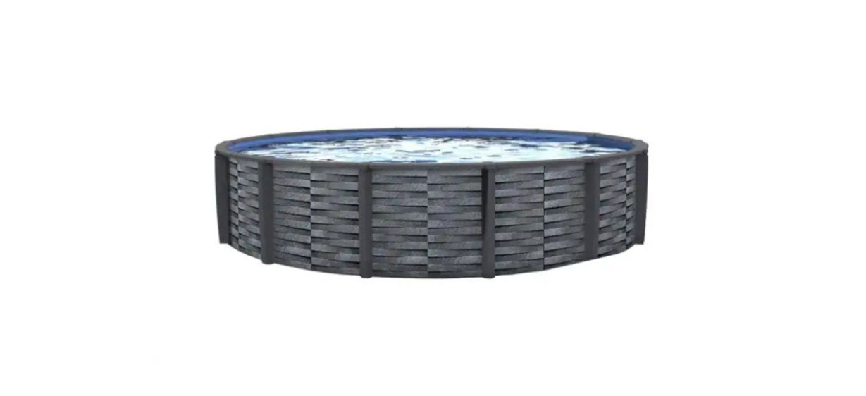 Blue Wave Affinity Top Rail Resin Swimming Pool Package