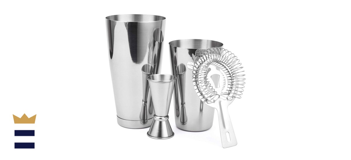 Boston Shaker Professional Stainless Steel Cocktail Shaker Set